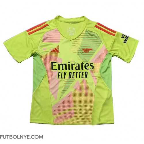 Camiseta Arsenal Portero Primera Equipación 2024-25 manga corta